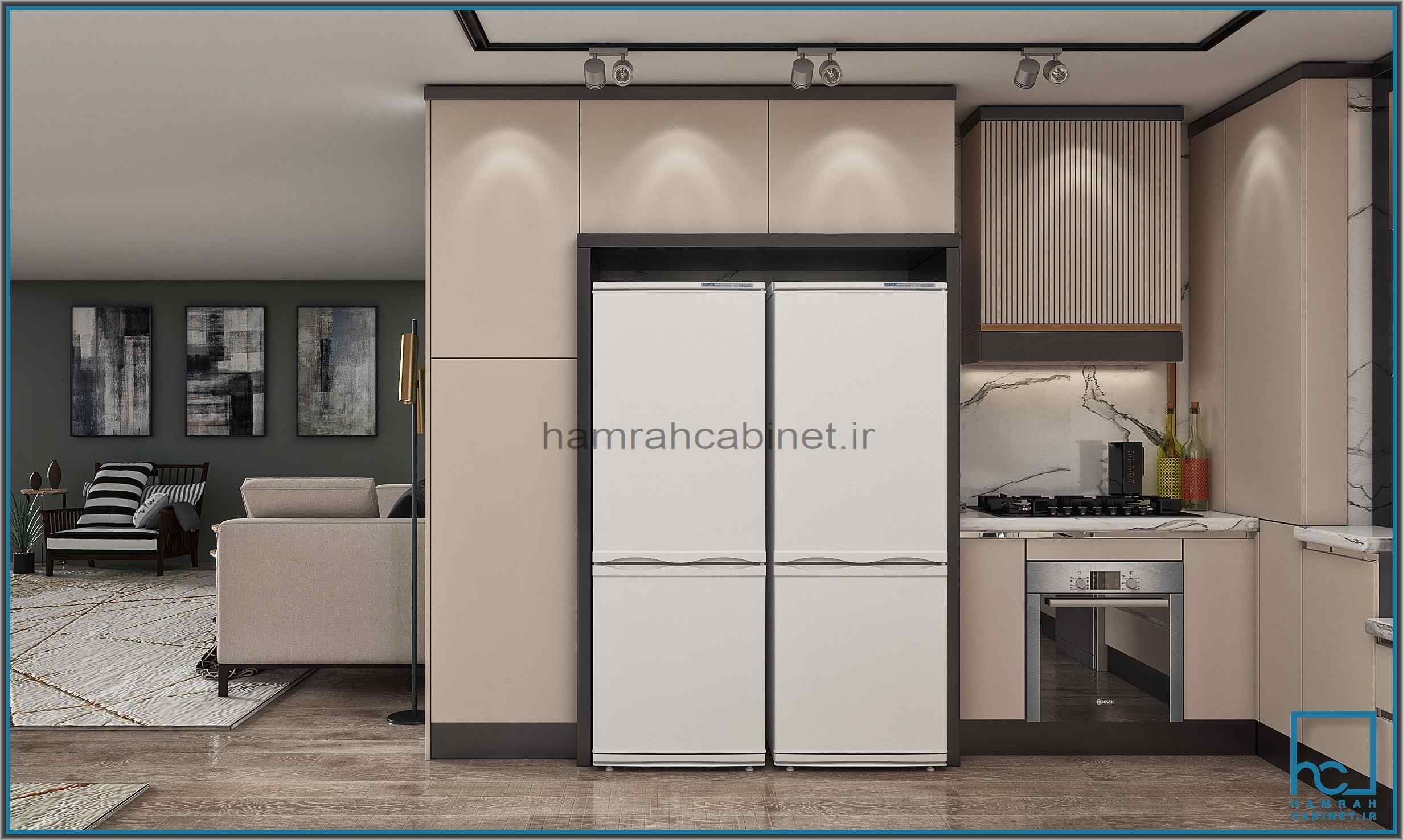 کابینت مدرن ژورنالی11